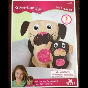 NWT American Girl Sew & Stuff Puppy